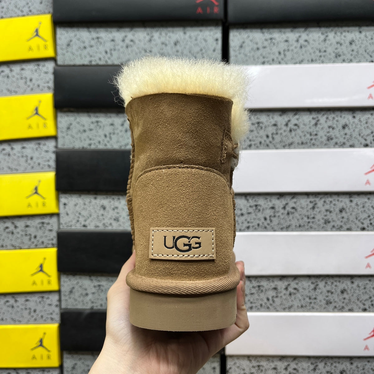 UGG Mid-Calf Snow Boot – Chestnut (Style 1016422) | Sizes 35–40