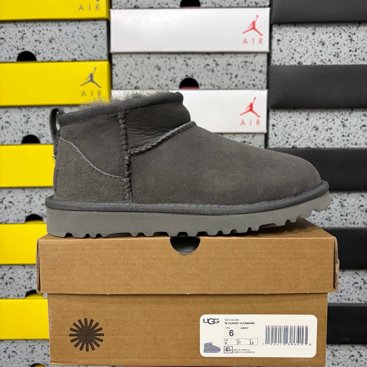 UGG Mini Boot – Grey (Style 6109) | Sizes 35–44