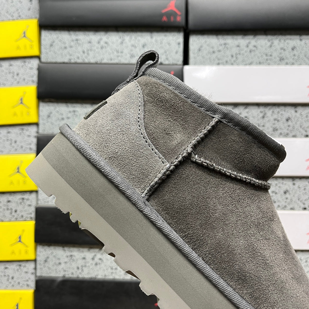 UGG Snow Boot – Grey, 3cm Heel (Style 1135093) | Sizes 35–40