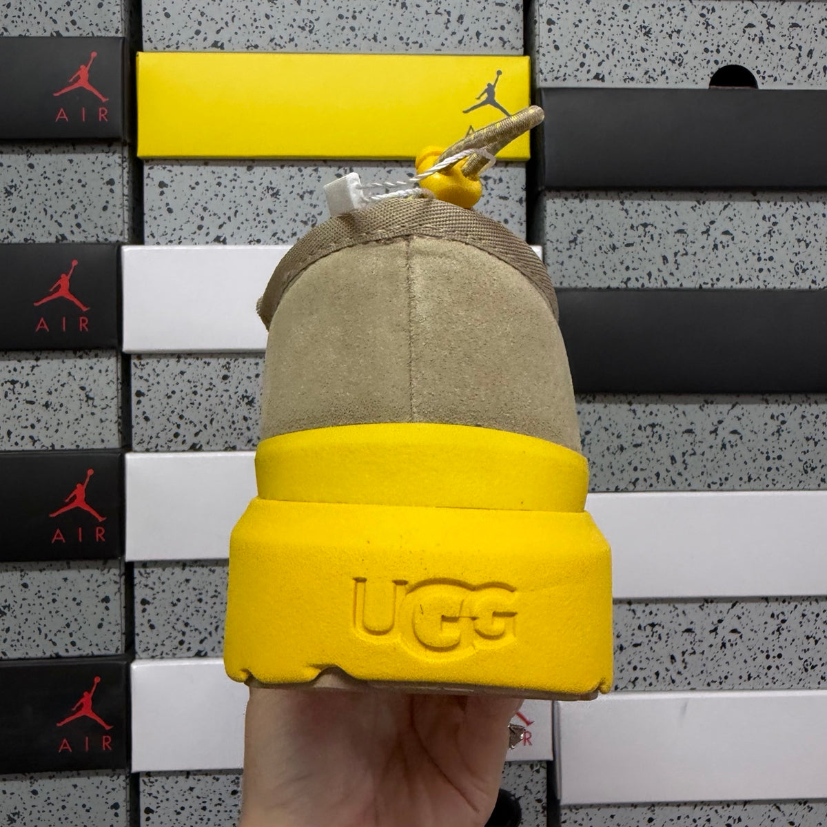UGG Tasman Low Slipper – Yellow (Style 4096) | Sizes 39–44