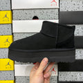 UGG Snow Boots 5092 – Black | 3cm | Sizes 35-40