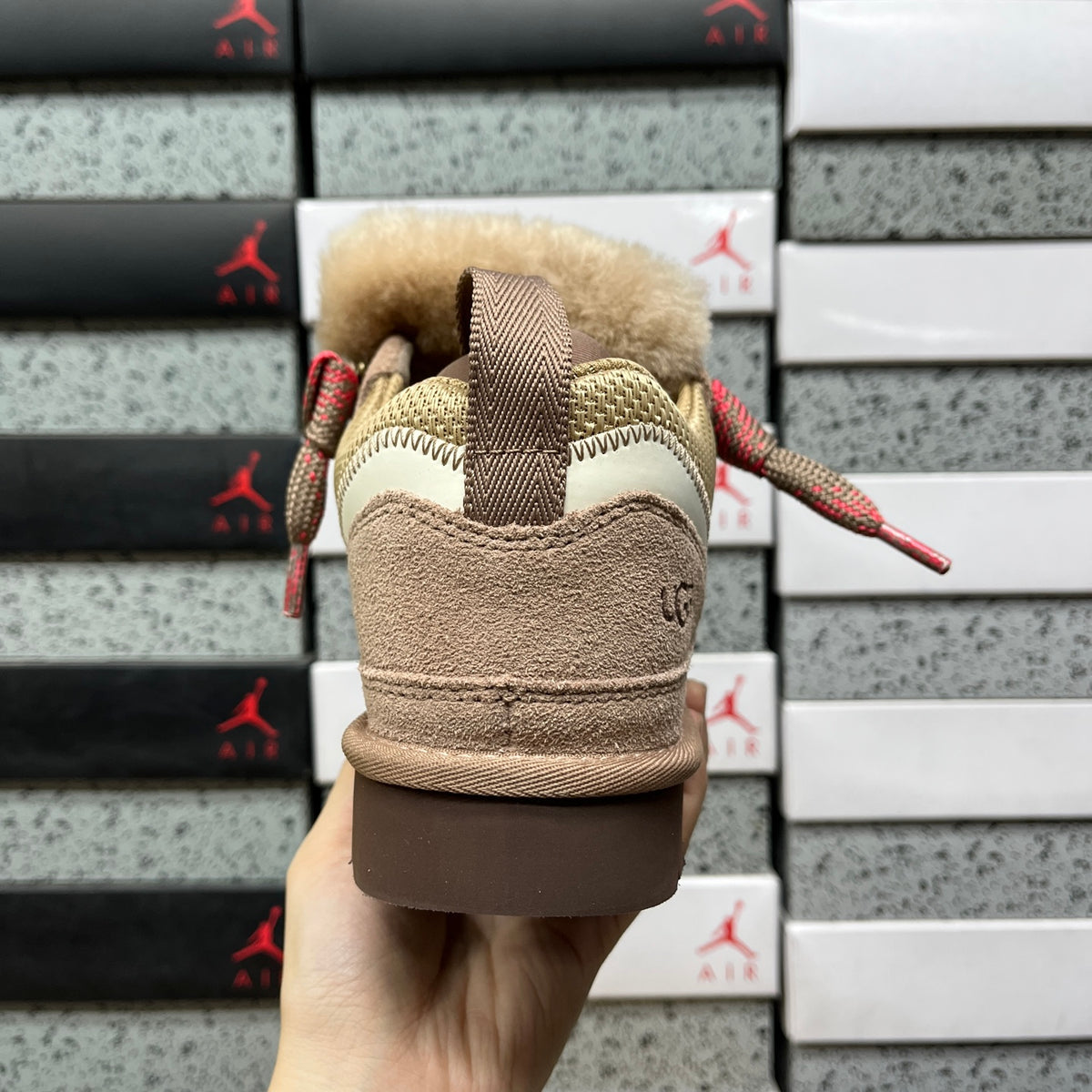 UGG Snow Boot – Brown Pink (Style 1144032) | Sizes 35–44