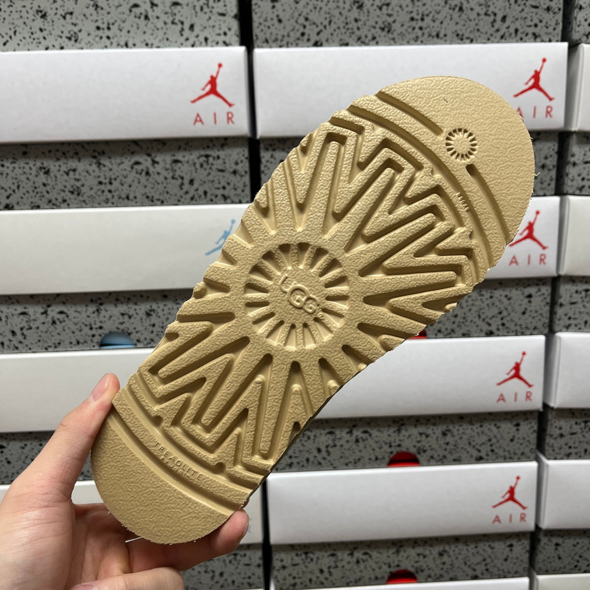 UGG Tazz Ethnic Slipper – Mustard (Style 5955) | Sizes 35–44