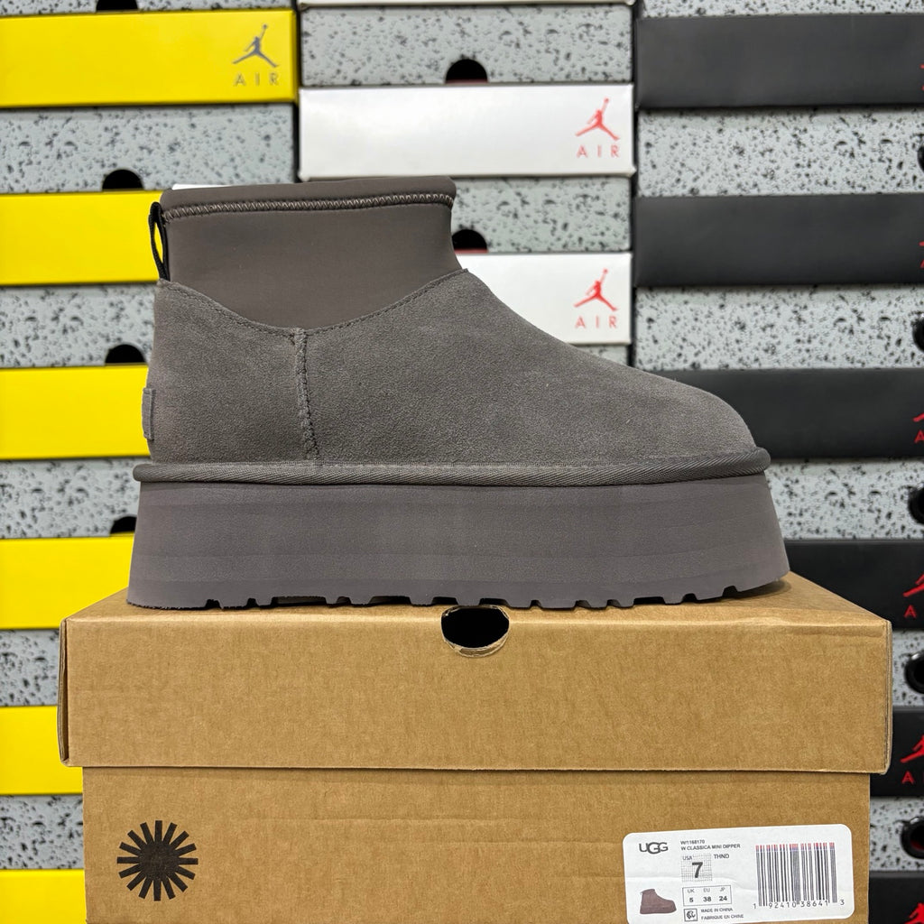 UGG Dipper Boot – Thunder Grey (Style 8170) | Sizes 35–40