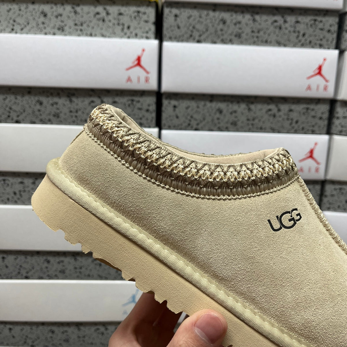 UGG Tazz Ethnic Slipper – Mustard (Style 5955) | Sizes 35–44