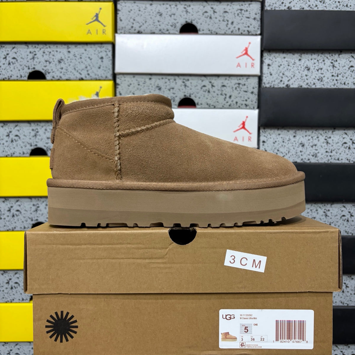 UGG Snow Boots 5092 – Chestnut | 3cm | Sizes 35-40