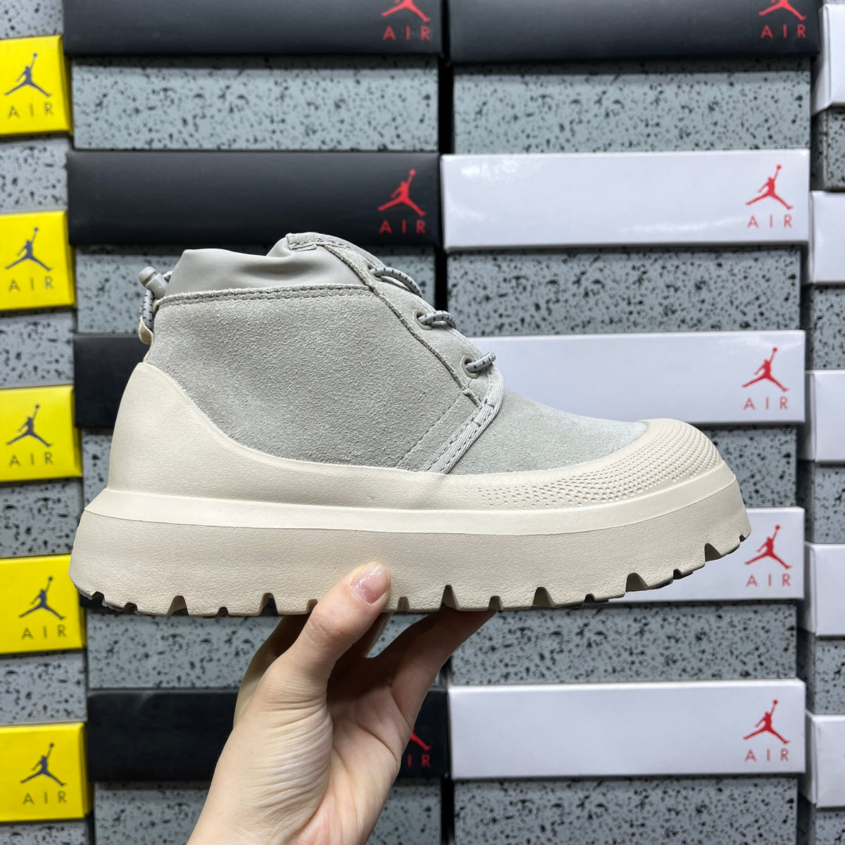 UGG Mid-Calf Snow Boot – Grey (Style 1113991) | Sizes 35–45