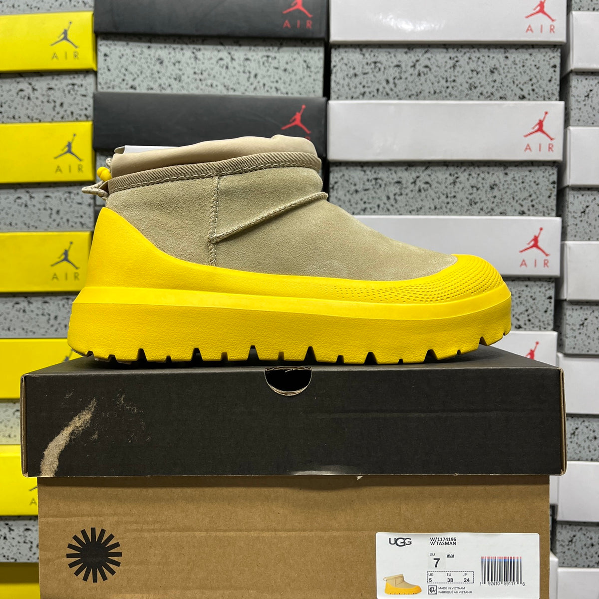 UGG Mid-Calf Snow Boot – Yellow (Style 1114196) | Sizes 35–45