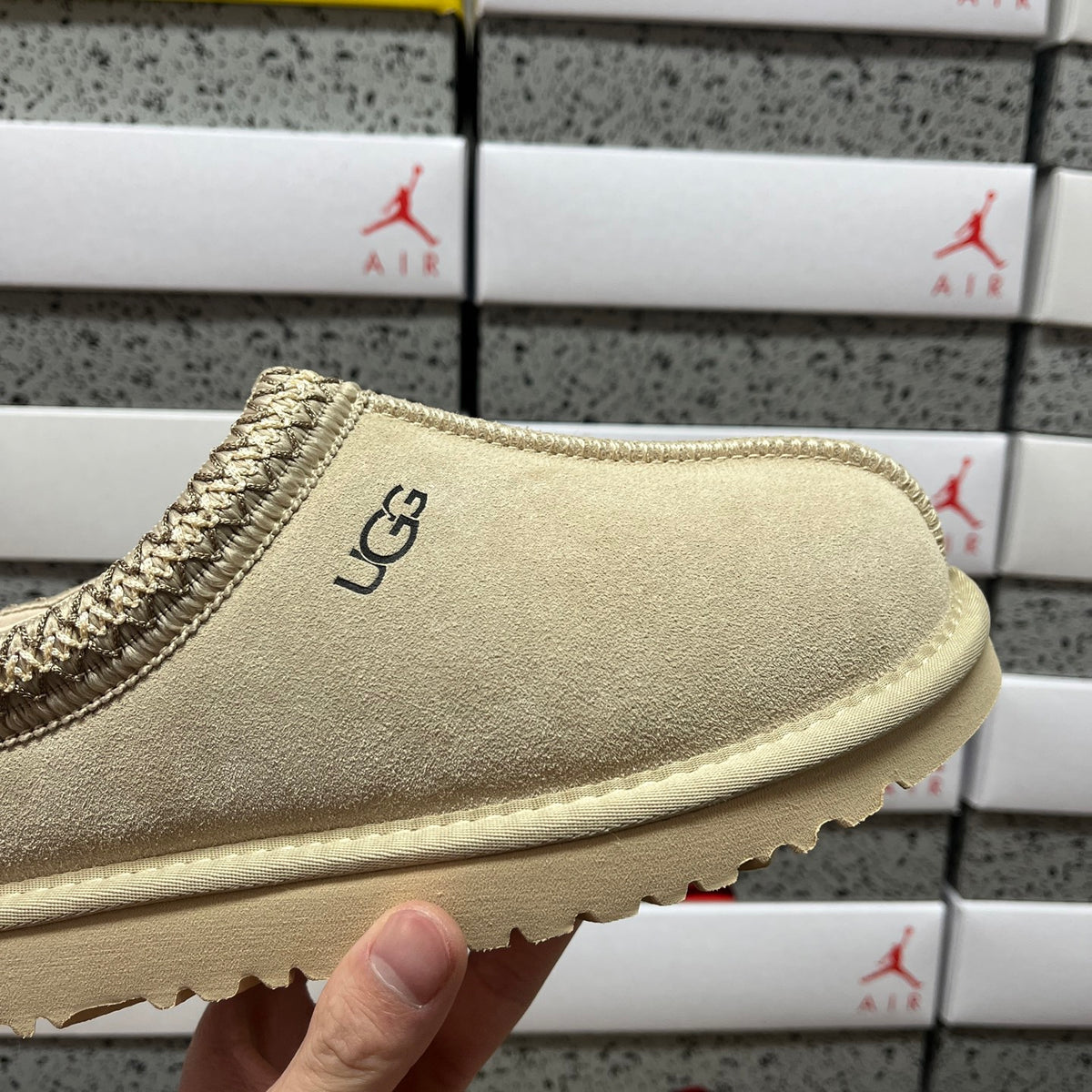 UGG Tazz Ethnic Slipper – Mustard (Style 5955) | Sizes 35–44