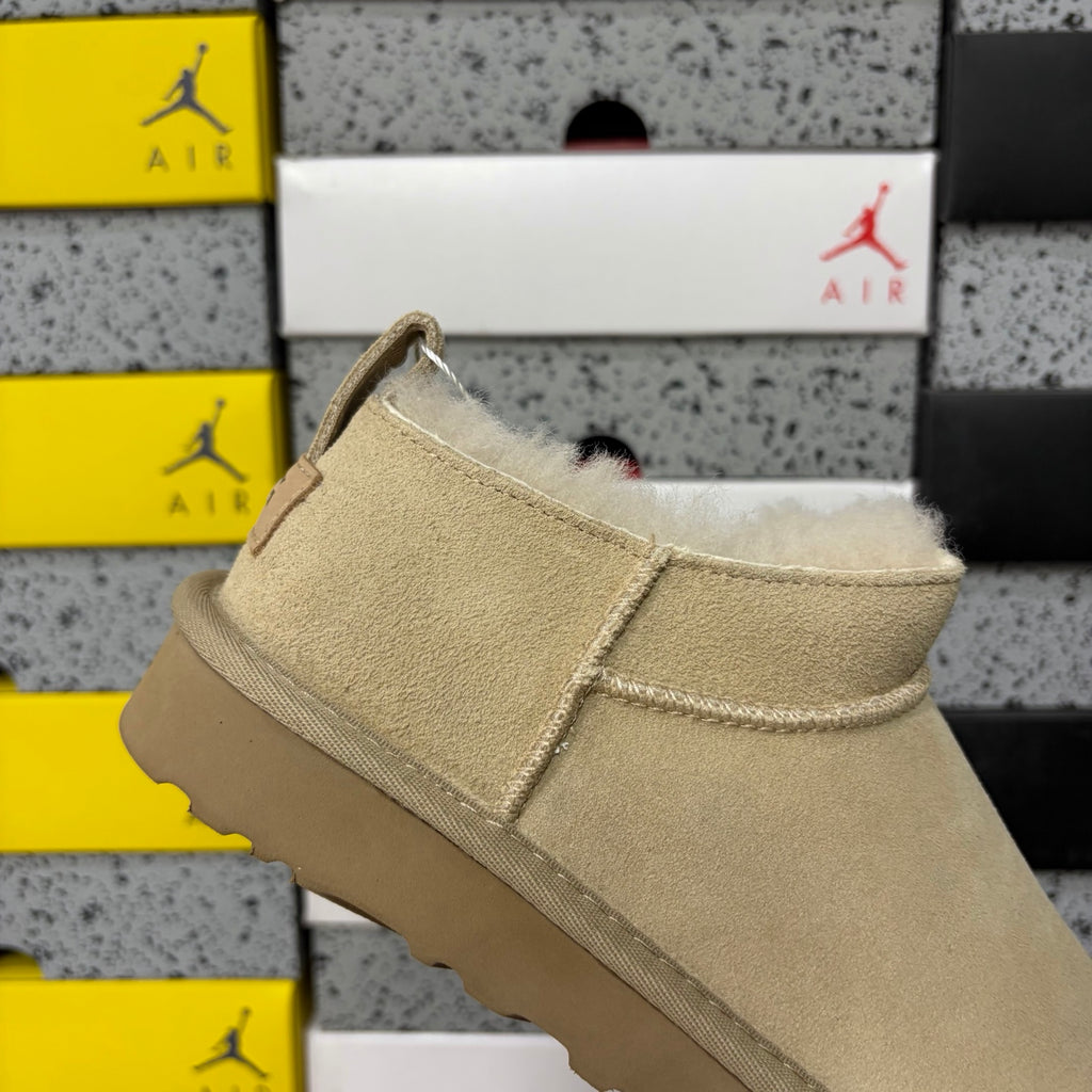 UGG Mini Flat Boot – Sand (Style W1173891) | Sizes 35–40