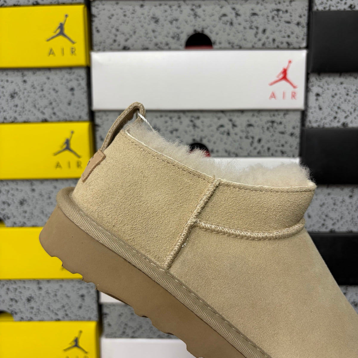 UGG Mini Flat Boot – Sand (Style W1173891) | Sizes 35–40