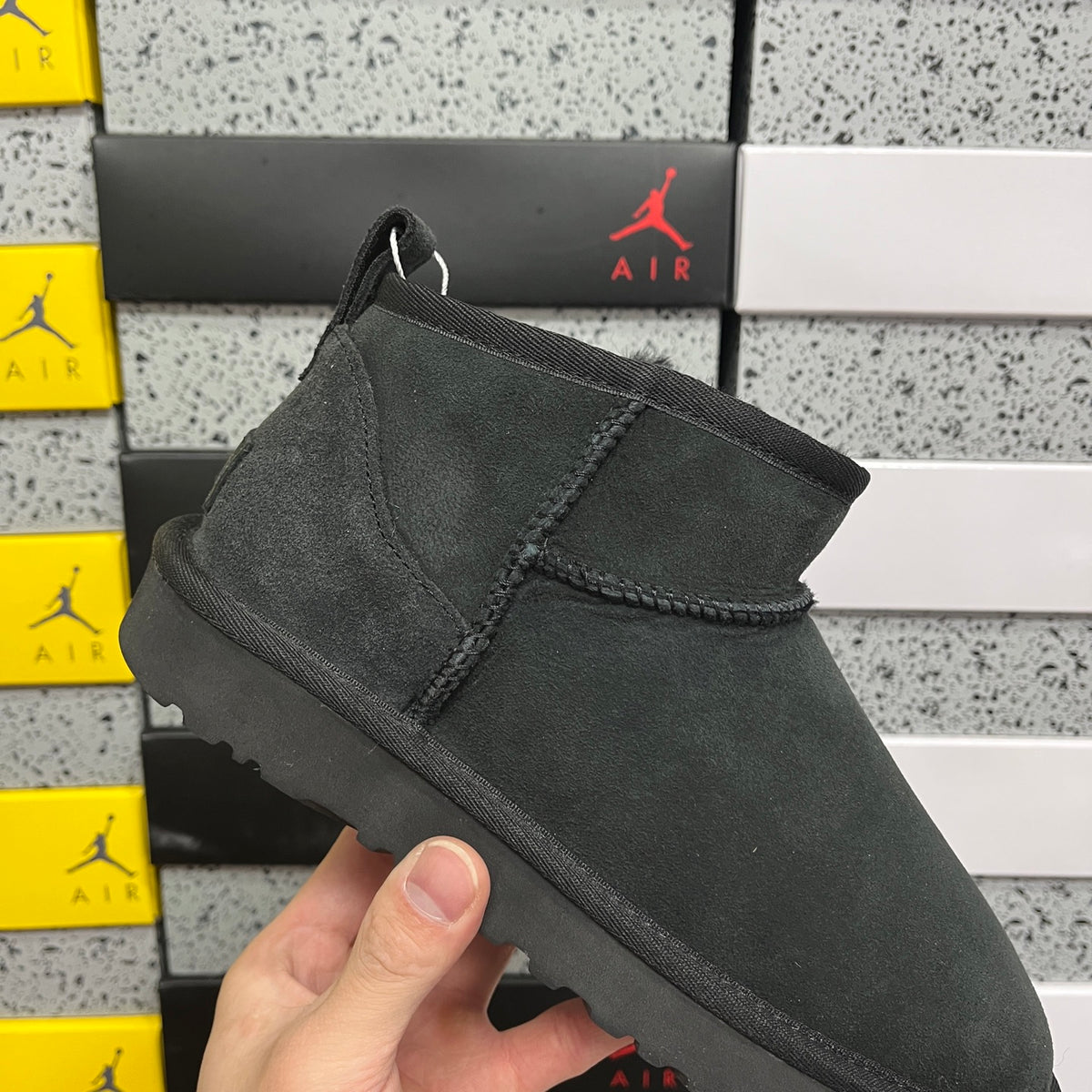 UGG Classic Mini Boot – Black (Style W1116109) | Sizes 35–44