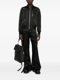 Rick Owens Temple Heizer flight in black tech duchesse