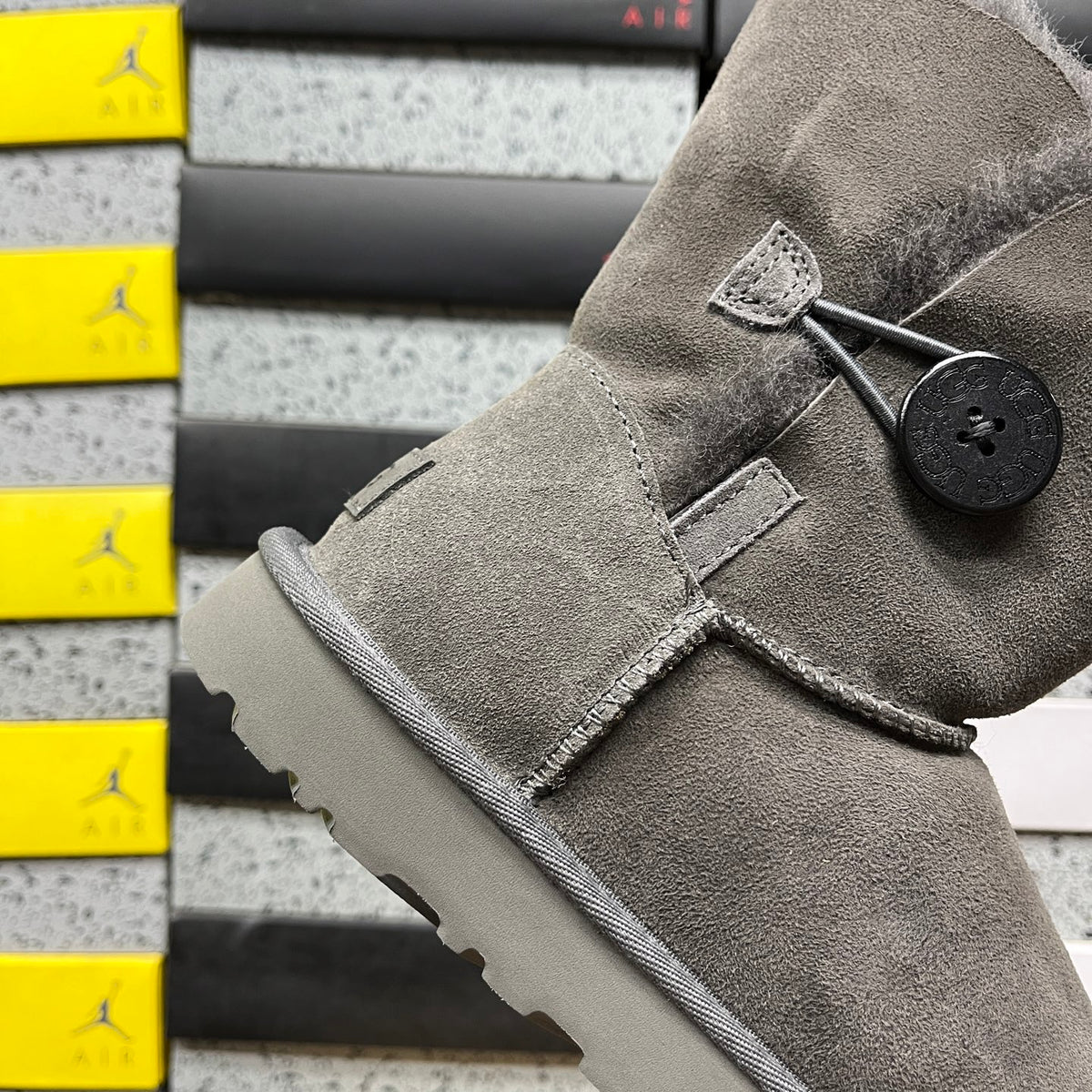UGG Mid-Calf Snow Boot – Grey (Style 1016226) | Sizes 35–40