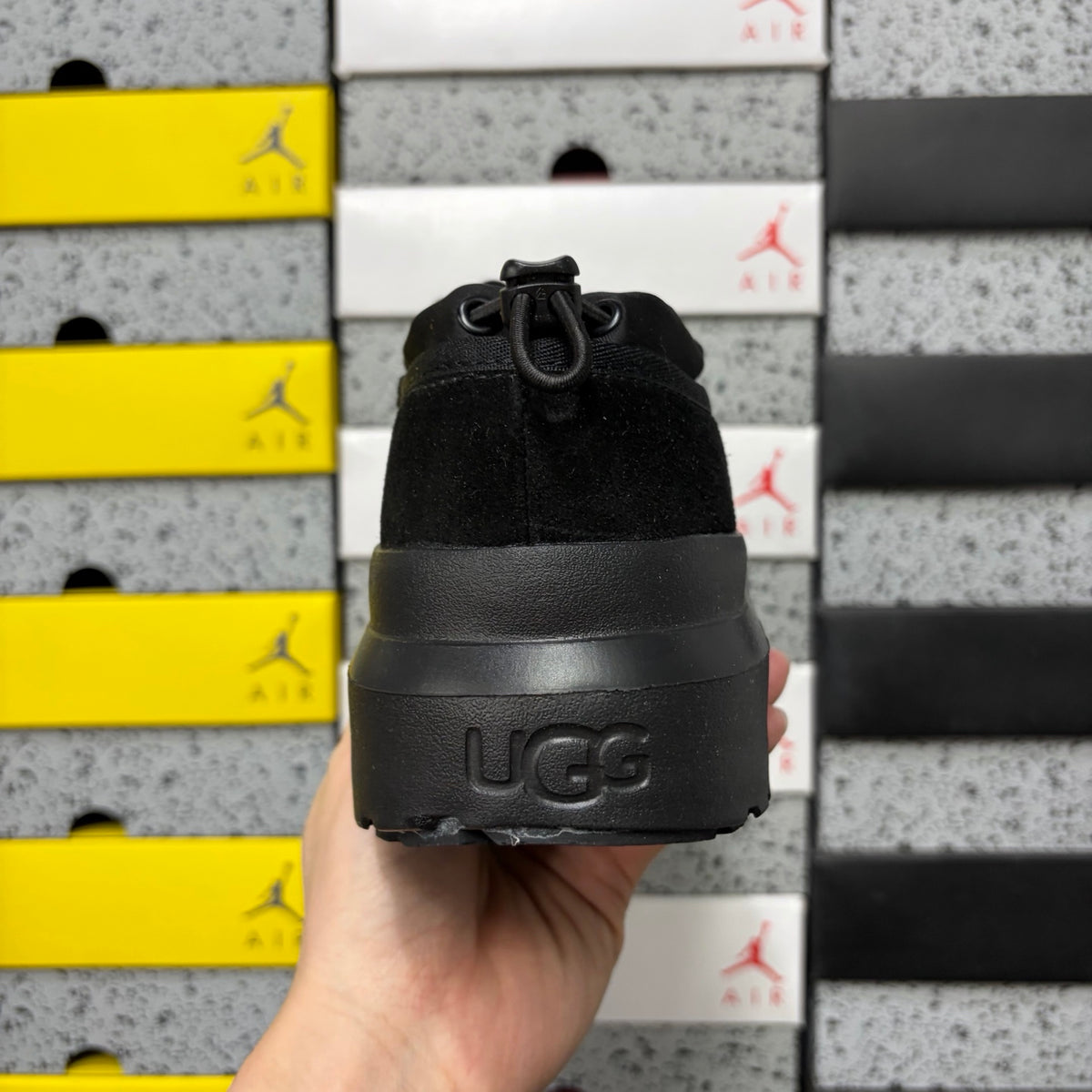 UGG Tasman Low Slipper – Black (Style 4096) | Sizes 39–44