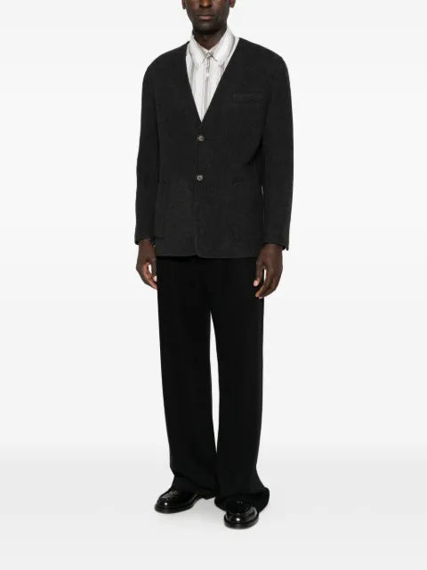 Eleventy V-neck button-up jacket