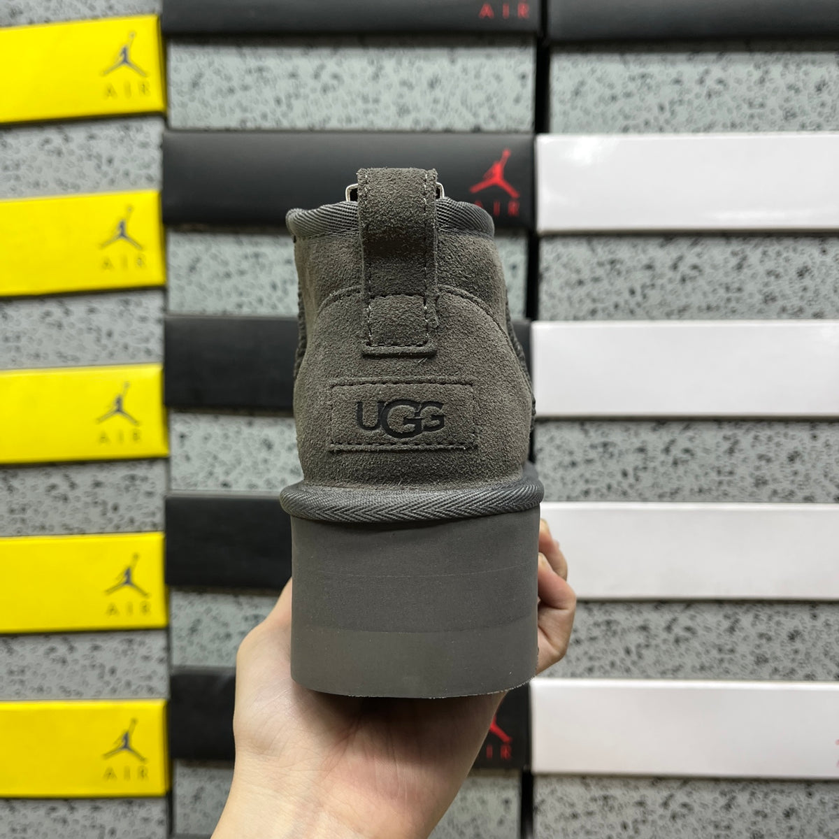 UGG Snow Boot – Grey, 5cm Heel (Style 1135092) | Sizes 35–40