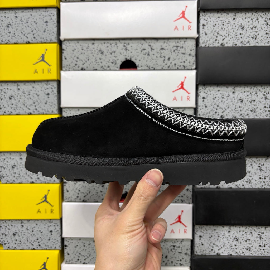 UGG Tazz Ethnic Slipper – Black (Style 5955) | Sizes 35–44