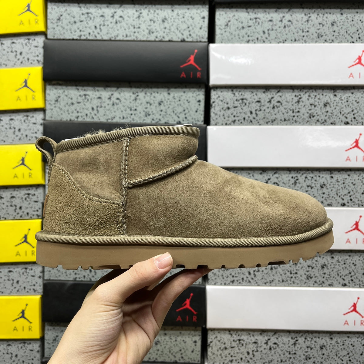 UGG Mid-Calf Snow Boot – Antelope Brown (Style 1116109) | Sizes 35–40
