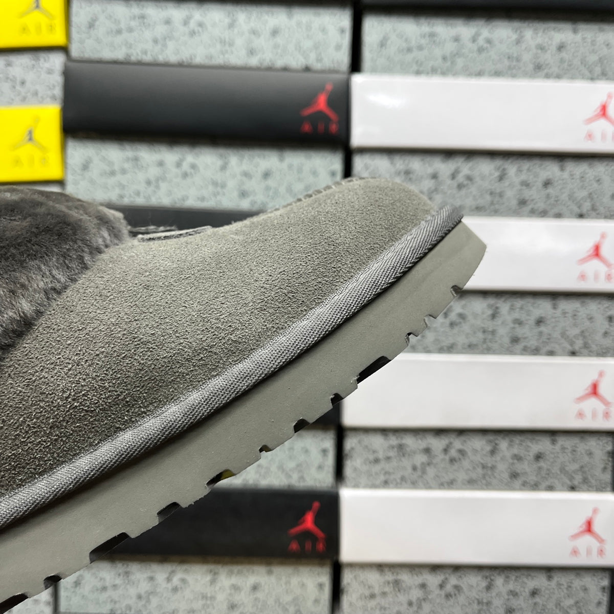 UGG Mid-Calf Snow Boot – Grey, Lightweight (Style 1134810) | Sizes 35–40
