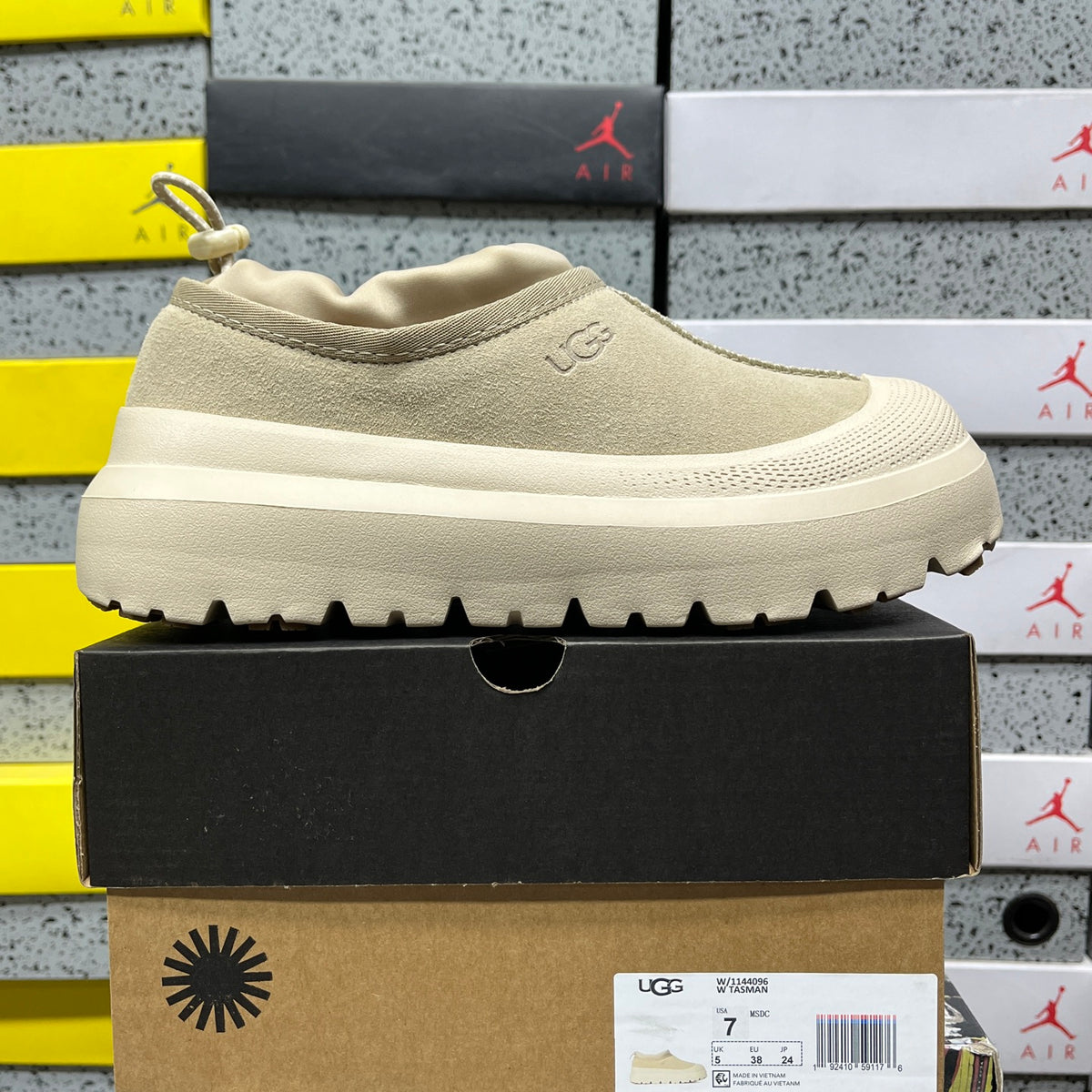 UGG Snow Boot – Mustard Seed, White Sole (Style 1144096) | Sizes 35–45