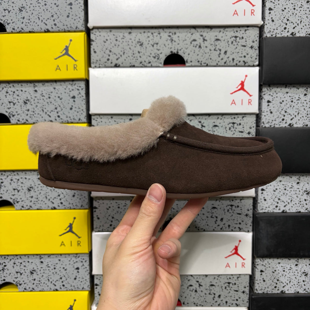 UGG Ansley Moccasin – Cocoa Pink (Style W1171391) | Sizes 35–40