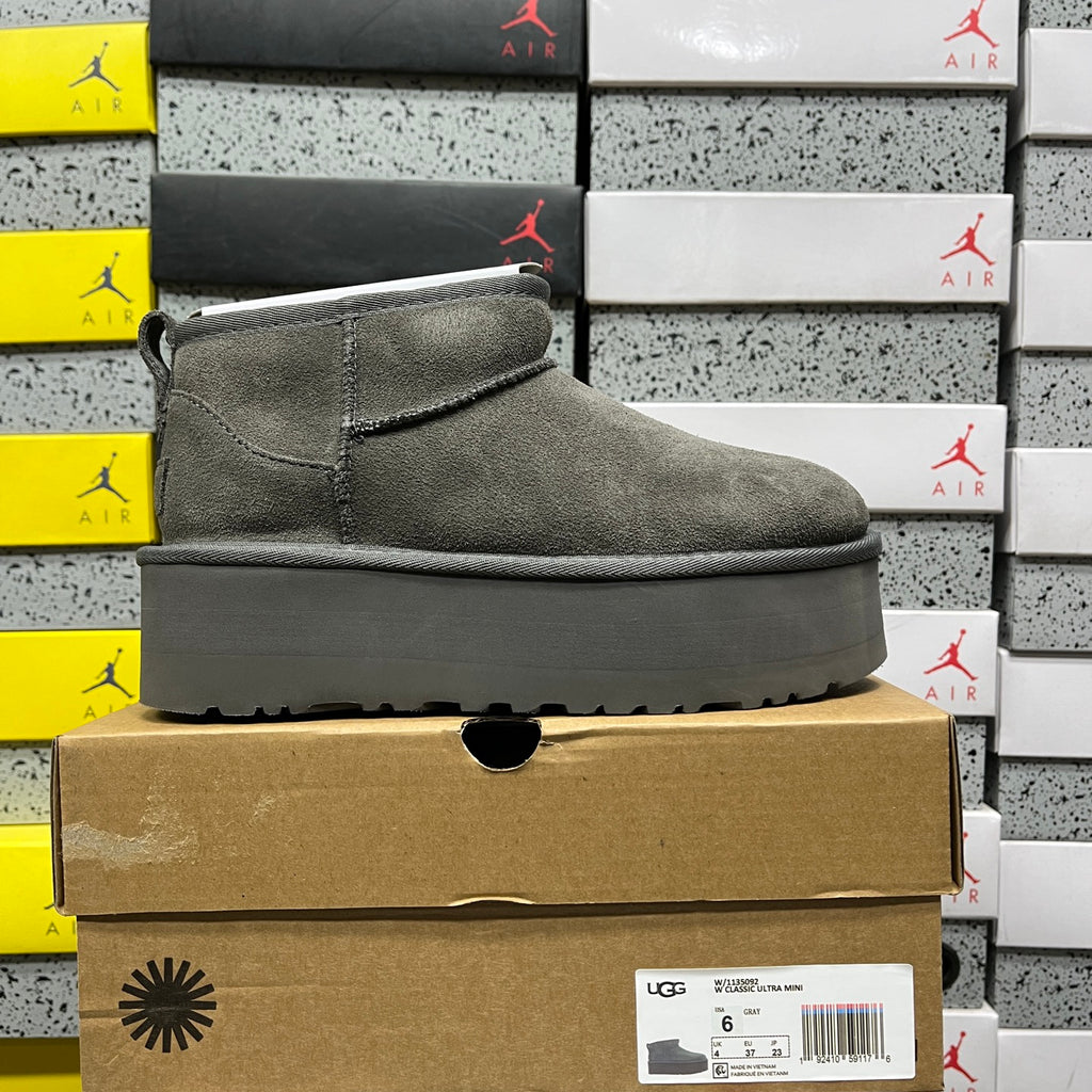 UGG Snow Boot – Grey, 5cm Heel (Style 1135092) | Sizes 35–40
