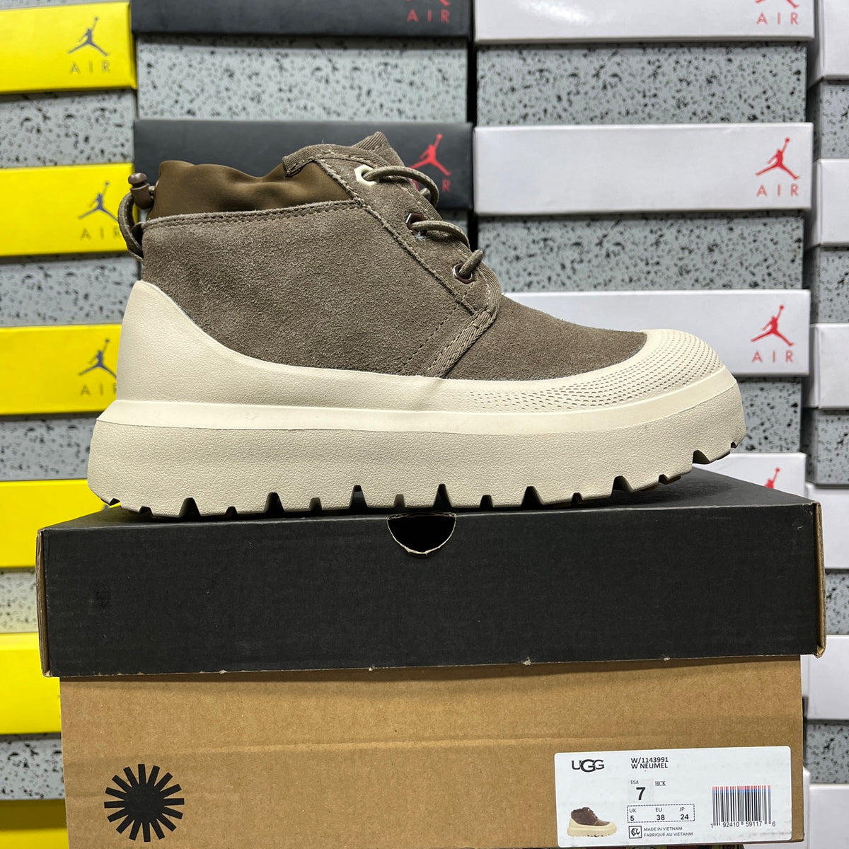UGG Mid-Calf Snow Boot – Sand (Style 6222) | Sizes 35–44