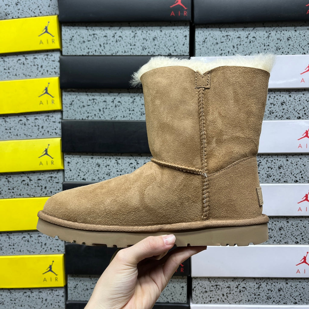 UGG Mid-Calf Snow Boot – Chestnut (Style 1016226) | Sizes 35–40