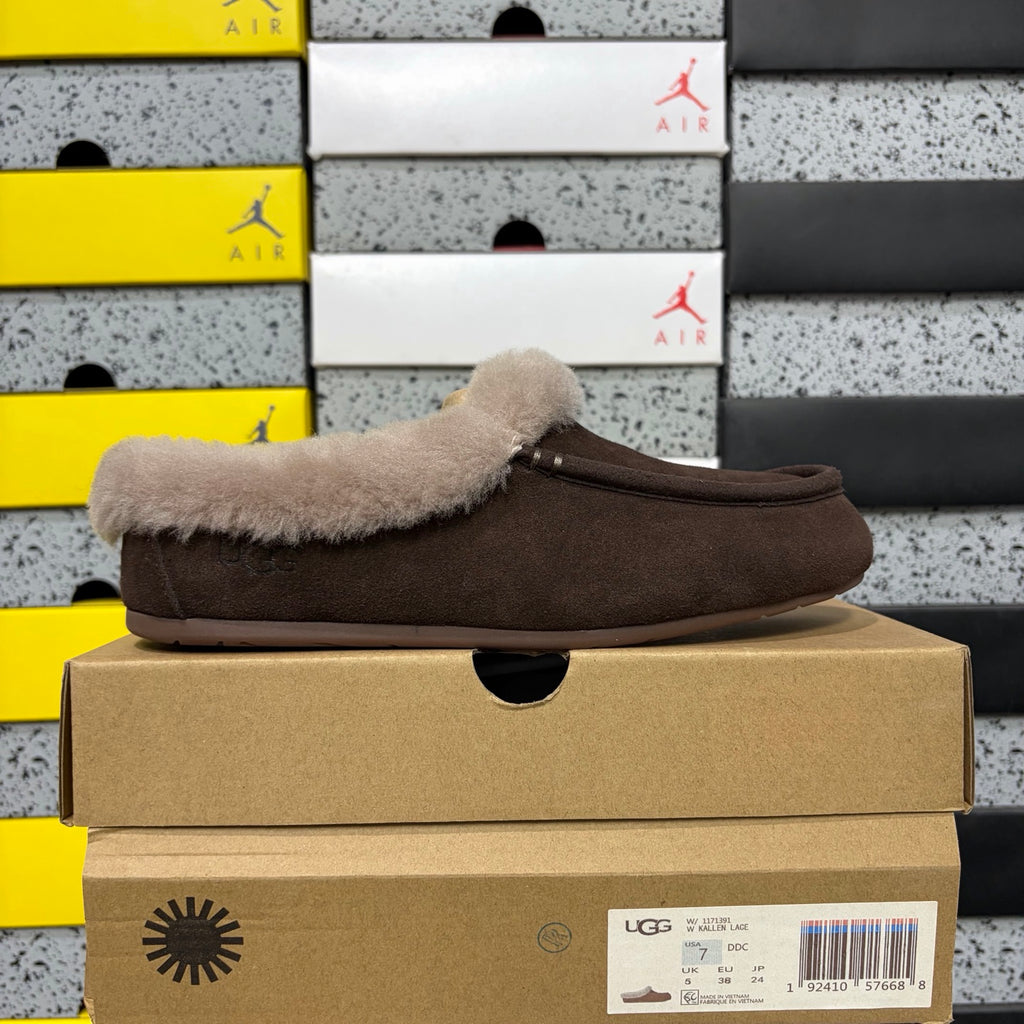 UGG Ansley Moccasin – Cocoa Pink (Style W1171391) | Sizes 35–40