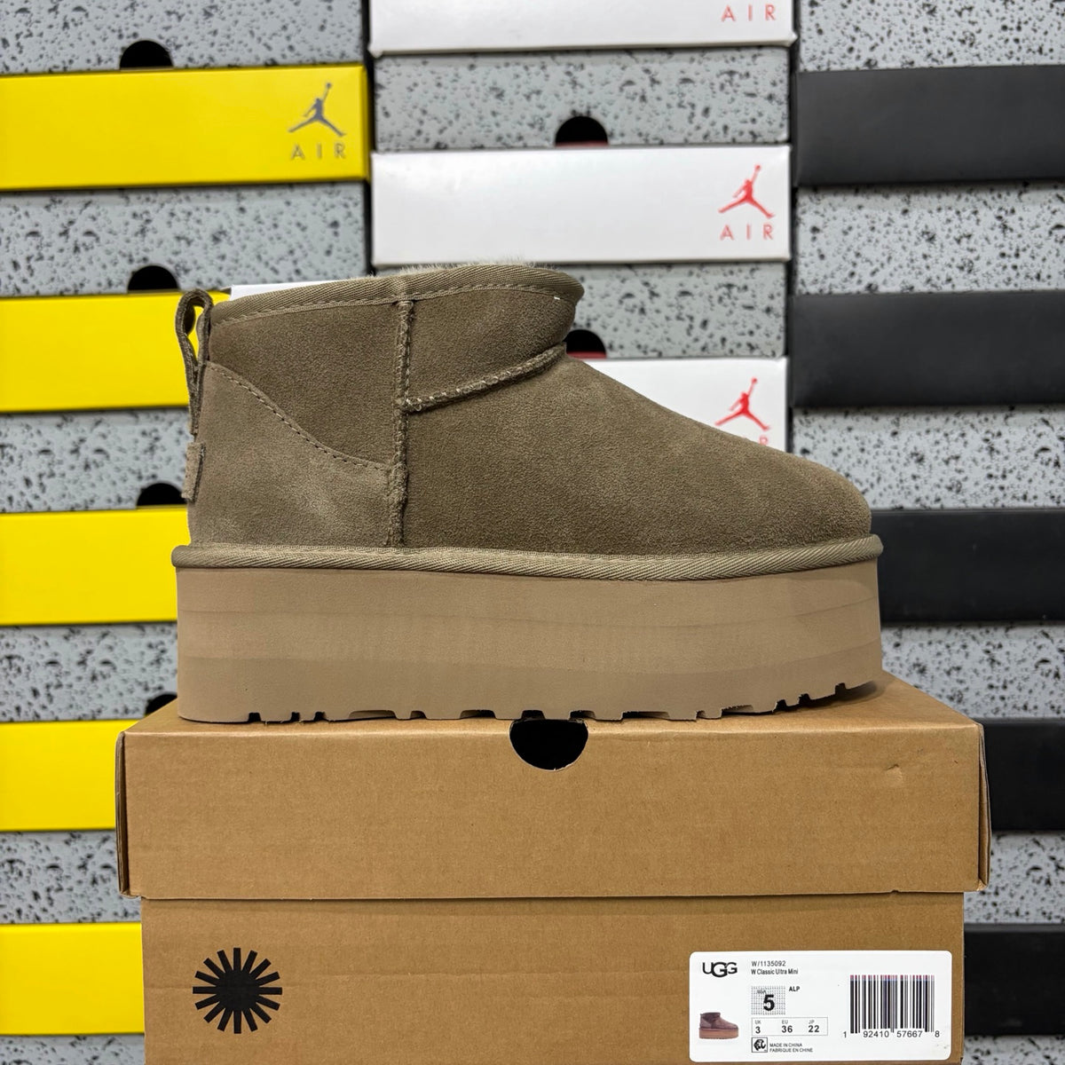 UGG Snow Boots 5092 – Antelope Brown | 5cm | Sizes 35-40