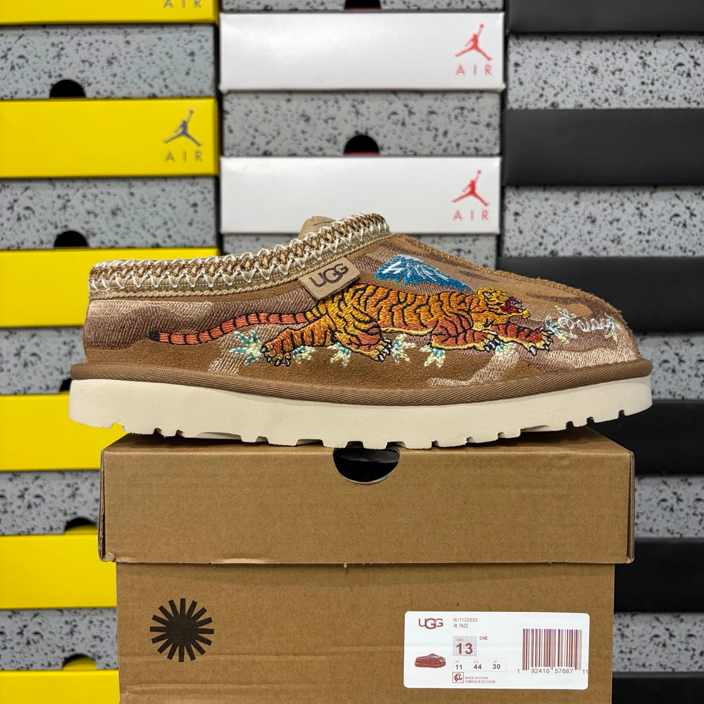 UGG Dragon & Tiger Embroidered Boot – Chestnut (Style 2553) | Sizes 36–45