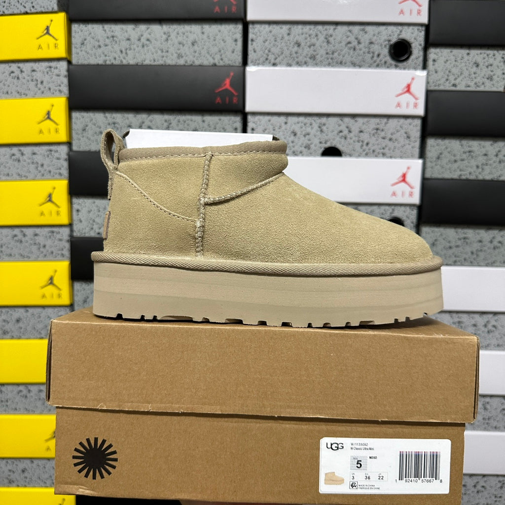 UGG Snow Boots 5092 – Mustard Yellow | 3cm | Sizes 35-40