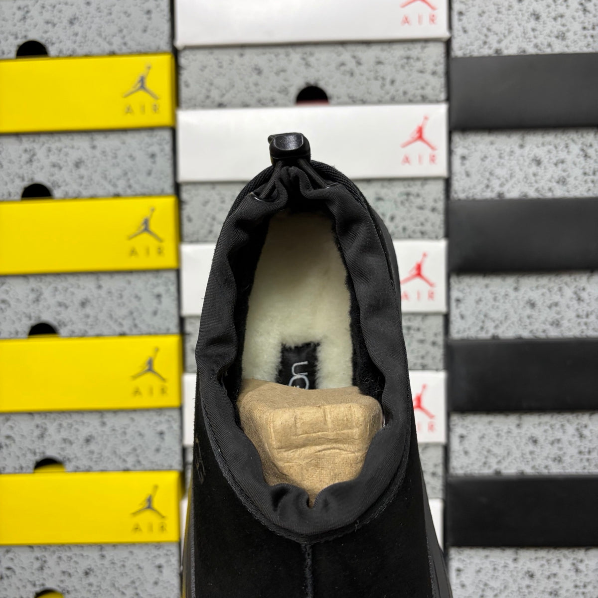 UGG Tasman Low Slipper – Black (Style 4096) | Sizes 39–44