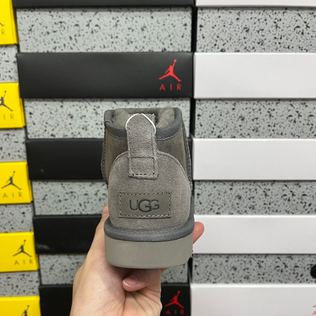 UGG Classic Mini Boot – Grey (Style W1116109) | Sizes 35–44