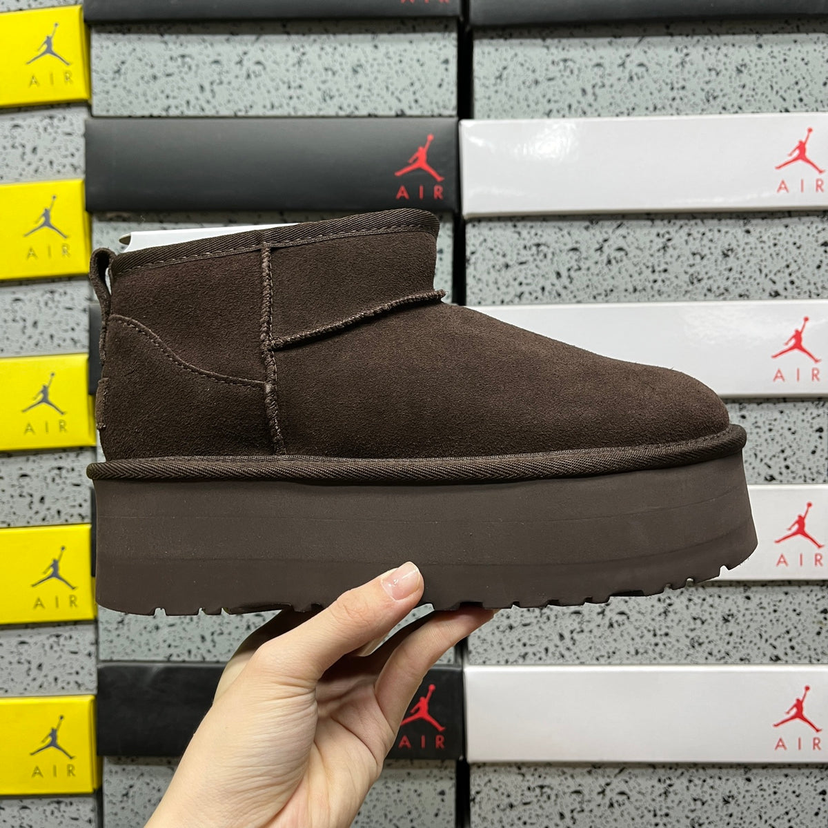 UGG Snow Boot – Chocolate, 5cm Heel (Style 1135092) | Sizes 35–40