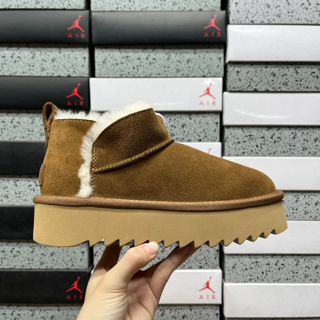 UGG Ayana Platform Boot – Chestnut (Style 1184115) | 5cm Platform | Sizes 35–40