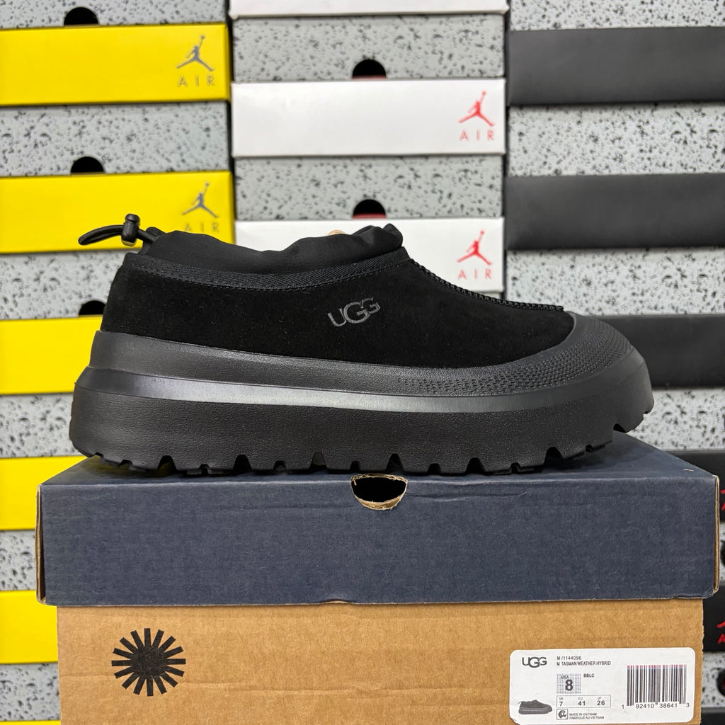UGG Tasman Low Slipper – Black (Style 4096) | Sizes 39–44