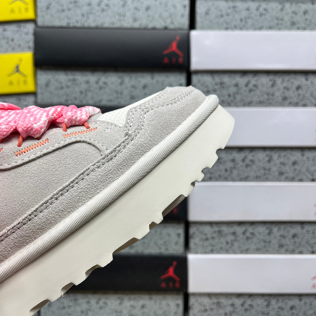 UGG Snow Boot – White Pink (Style 1144032) | Sizes 35–40