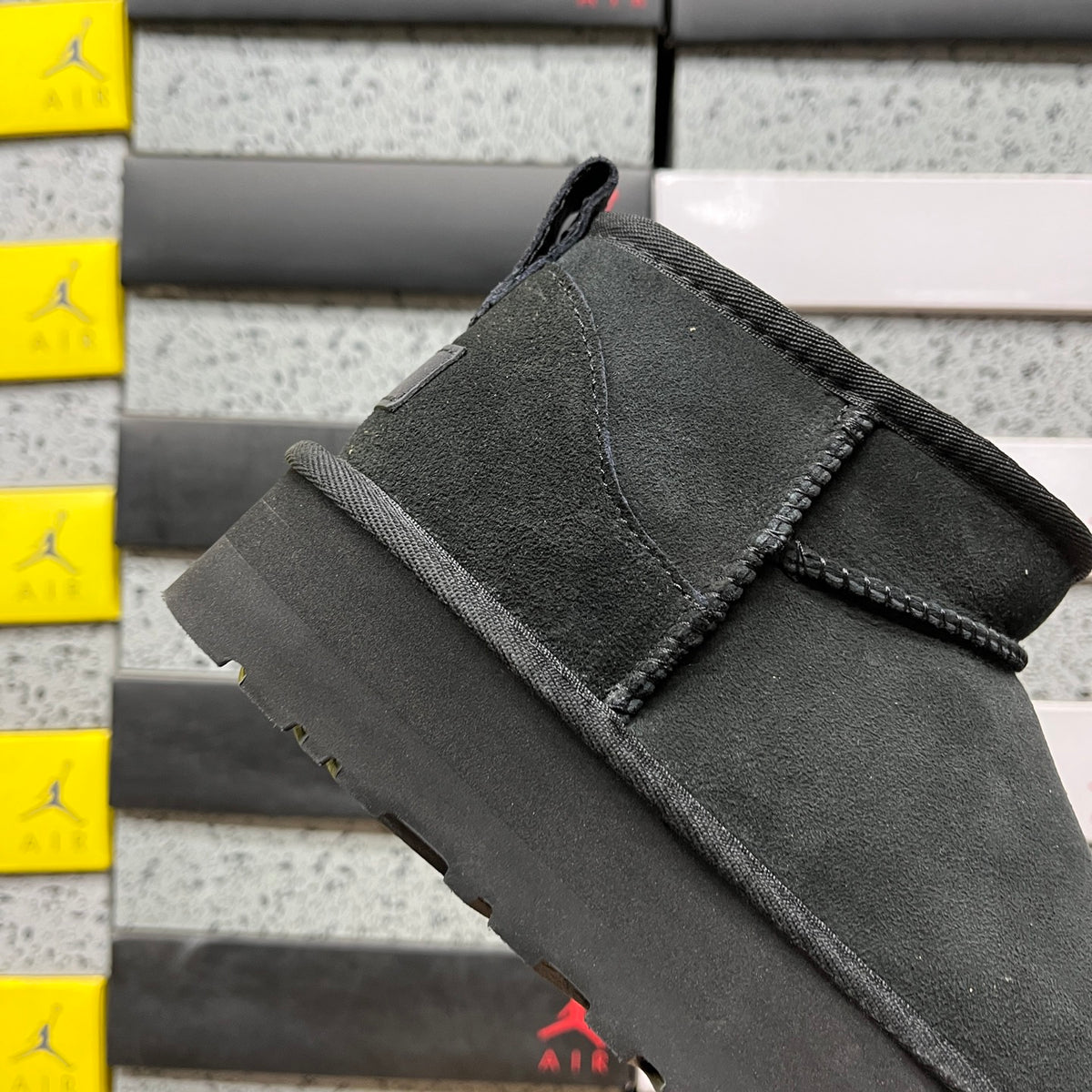 UGG Snow Boot – Black, 3cm Heel (Style 1135093) | Sizes 35–40