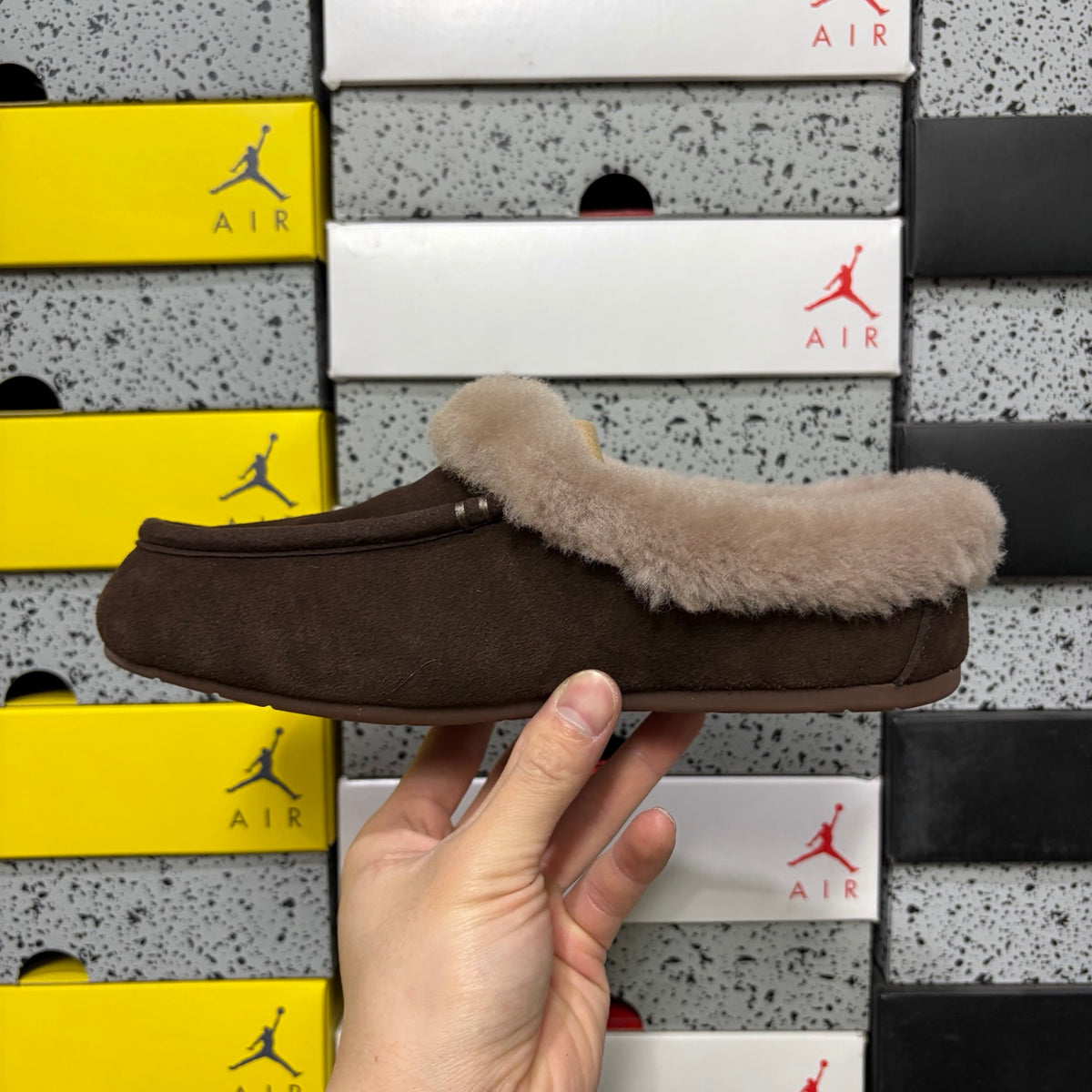 UGG Ansley Moccasin – Cocoa Pink (Style W1171391) | Sizes 35–40