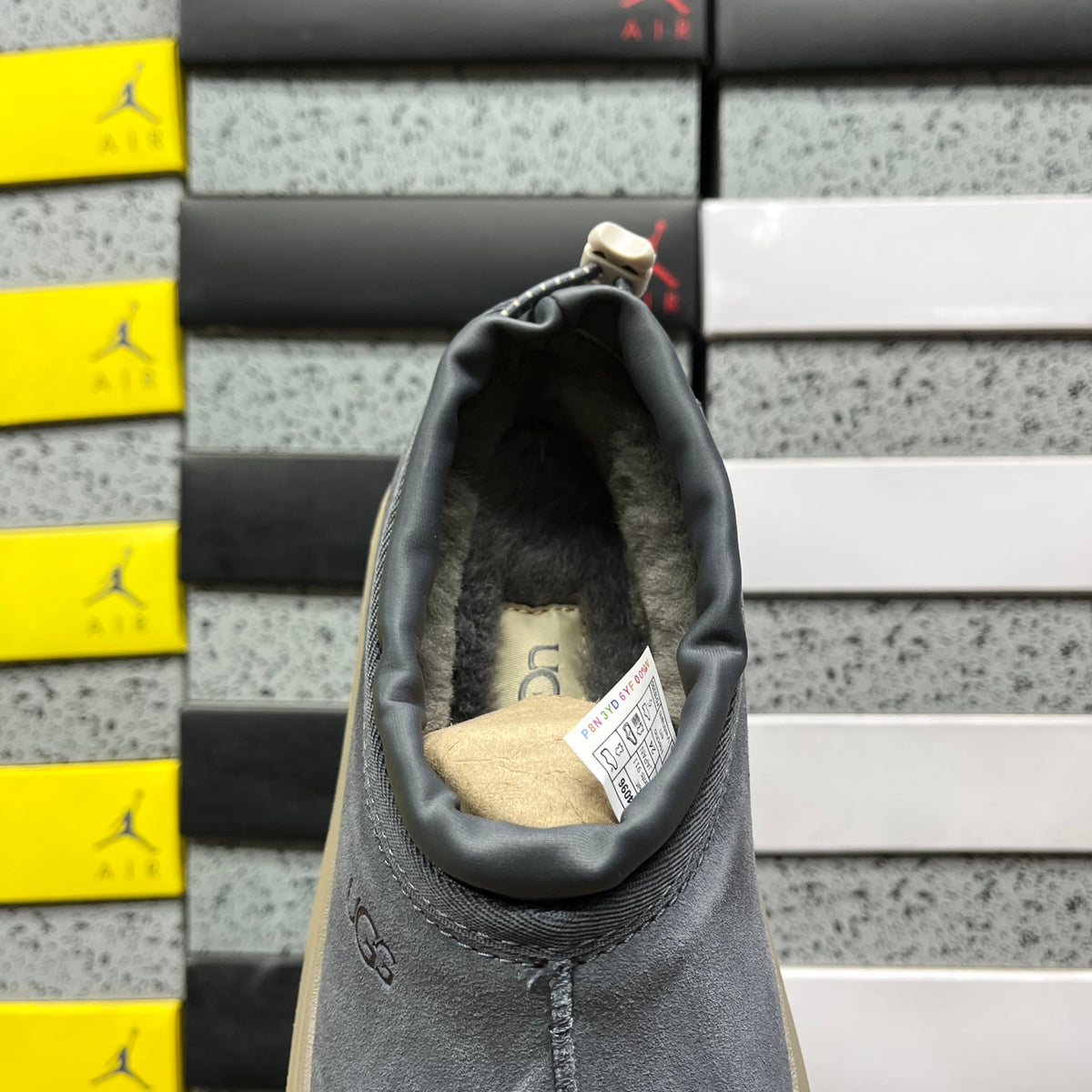 UGG Snow Boot – Asphalt Grey (Style 1144096) | Sizes 35–45