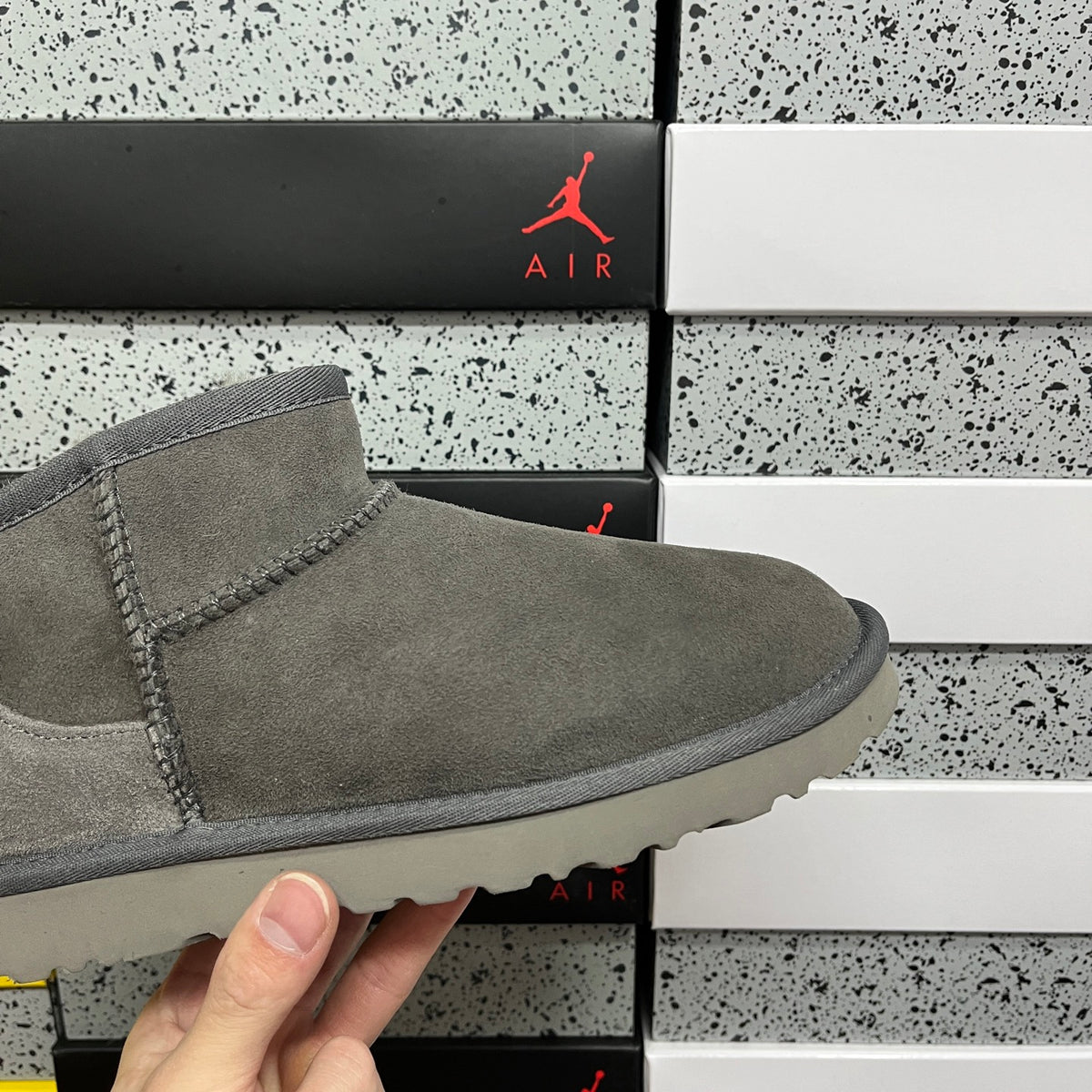 UGG Classic Mini Boot – Grey (Style W1116109) | Sizes 35–44
