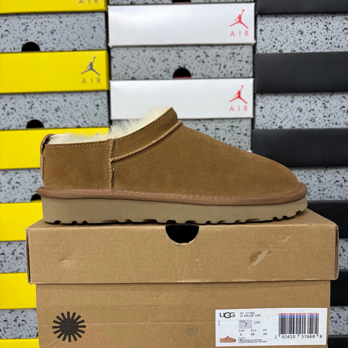 UGG Mini Flat Boot – Chestnut (Style W1173891) | Sizes 35–40