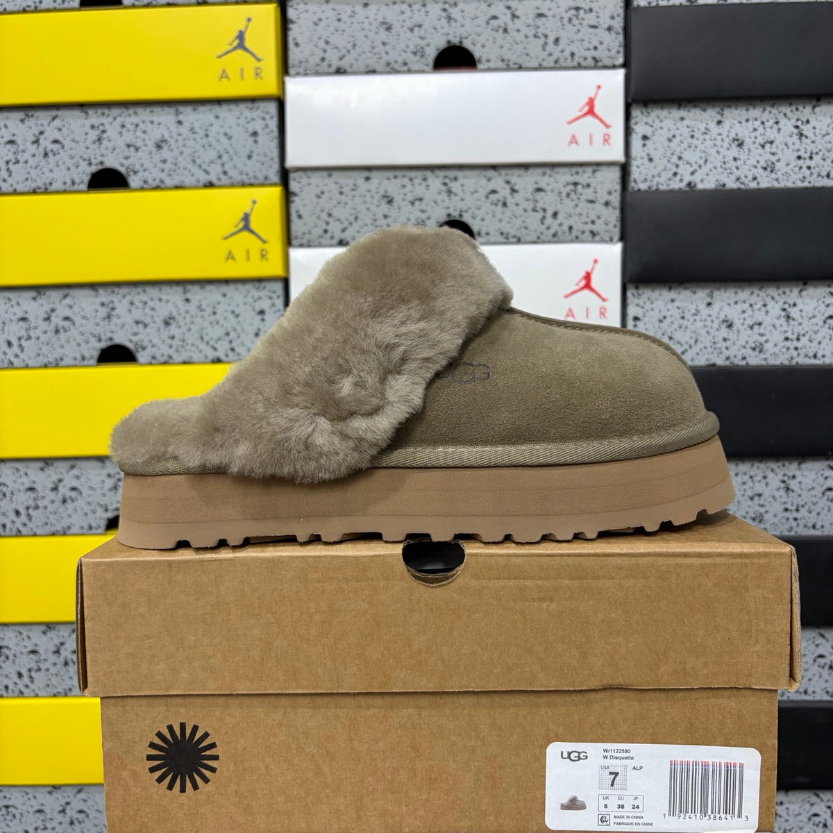 UGG Snow Boots 2550 – Antelope Brown Star Slide | 3cm | Sizes 35-40