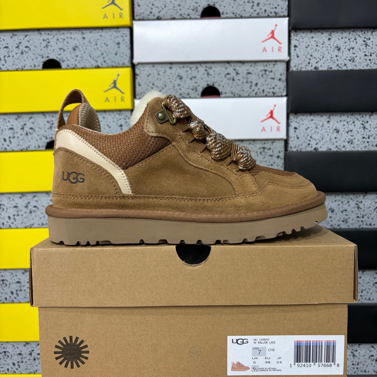 UGG Puffer Shoe – Chestnut (Style 14403211) | Sizes 35–40