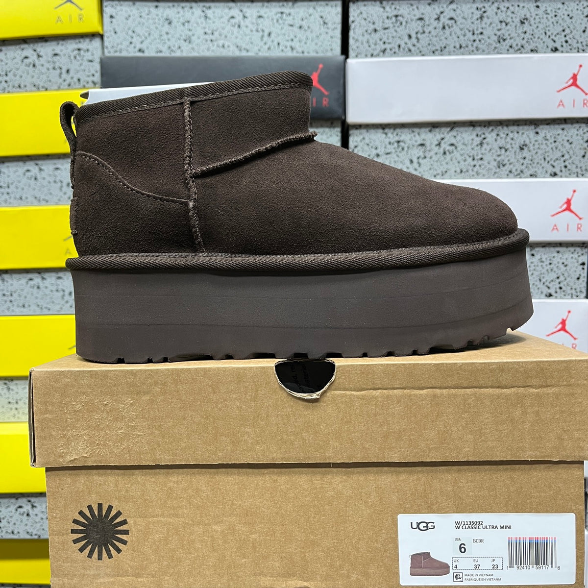 UGG Snow Boot – Chocolate, 5cm Heel (Style 1135092) | Sizes 35–40