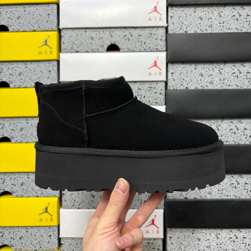UGG Snow Boots 5092 – Black | 5cm | Sizes 35-40