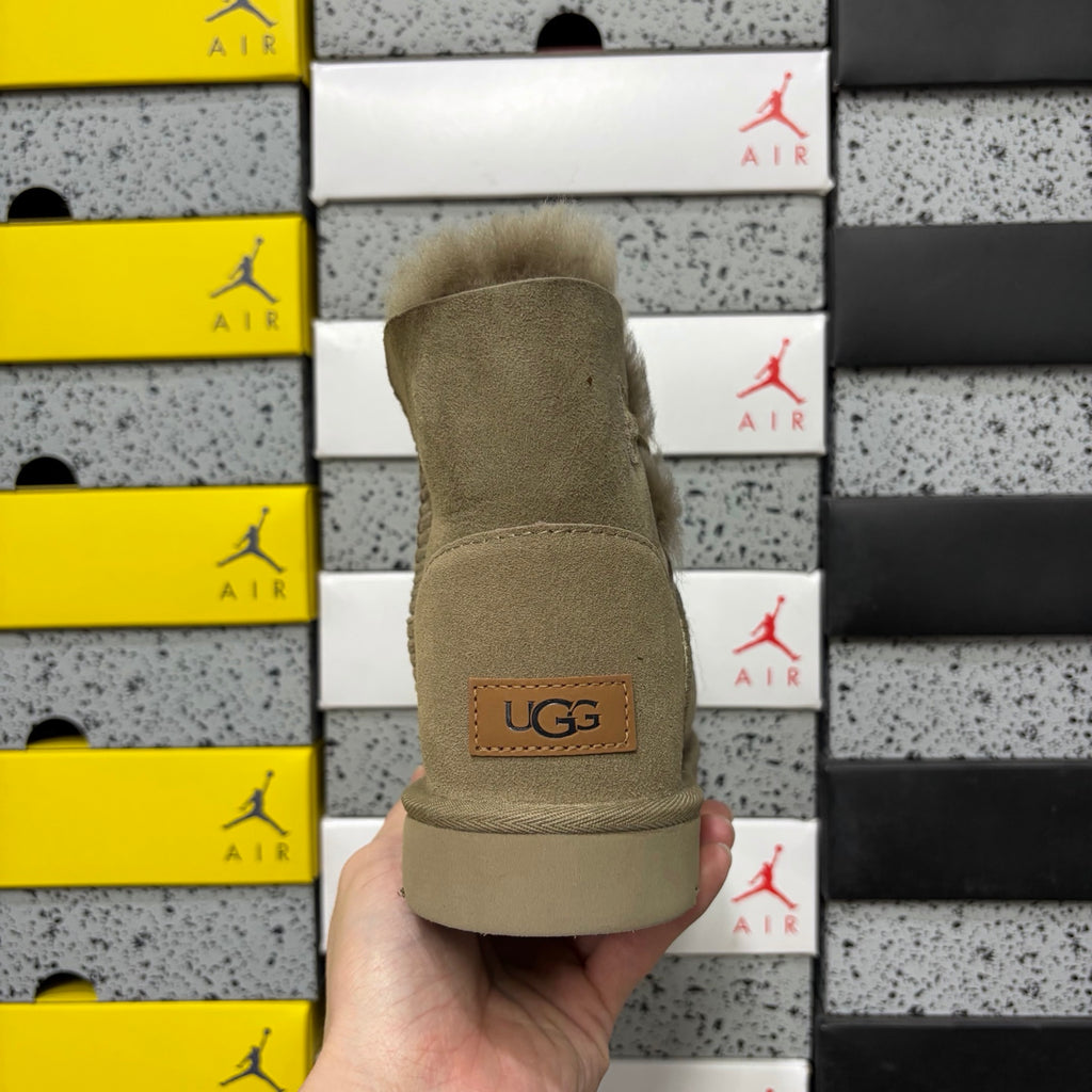 UGG Mid-Calf Boot 6422 – Antelope Brown | Wooden Button | Sizes 35-40