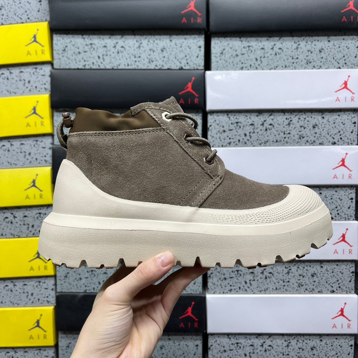 UGG Mid-Calf Snow Boot – Sand (Style 6222) | Sizes 35–44